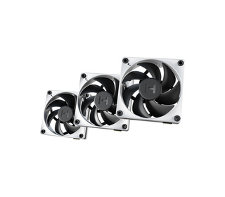 HYTE THICC FP12 Processeur Ventilateur 12 cm Noir, Blanc 3 pièce(s)