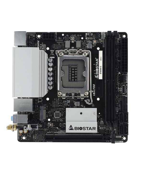 Biostar B760NH-E carte mère Intel B760 LGA 1700 mini ITX