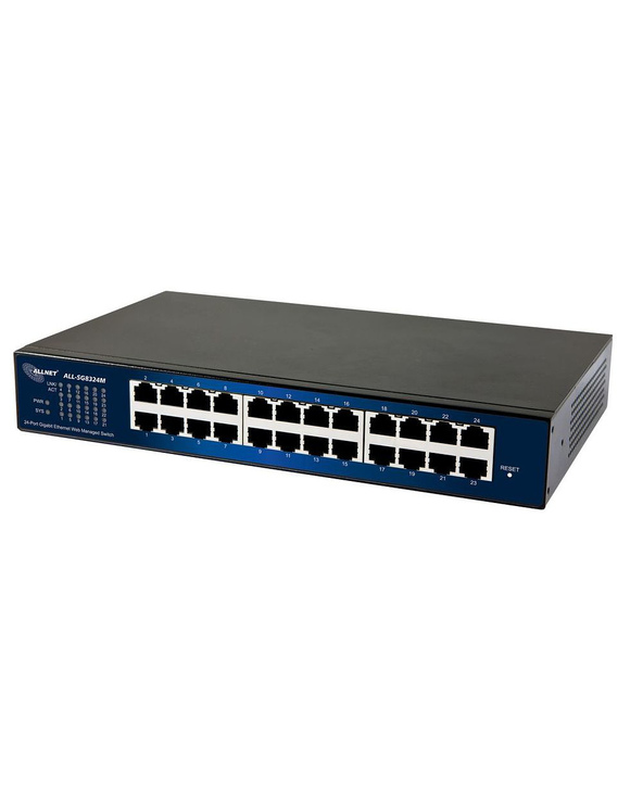ALLNET ALL-SG8324M commutateur réseau Géré L2 Gigabit Ethernet (10/100/1000) Noir