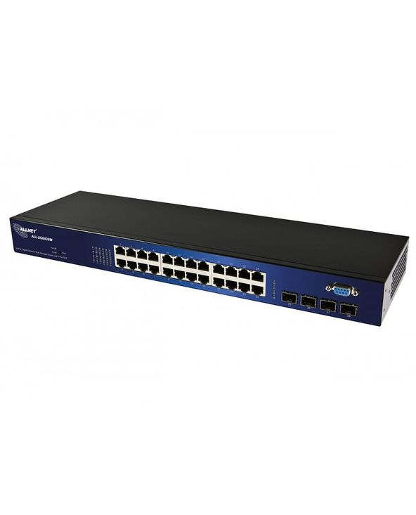 ALLNET 127211 Géré L2 Gigabit Ethernet (10/100/1000) 19U Noir