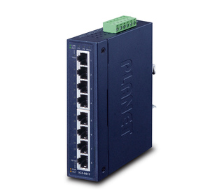 PLANET IGS-801T commutateur réseau Non-géré L2 Gigabit Ethernet (10/100/1000) Bleu