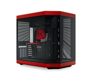 HYTE Y70 Midi Tower Noir, Rouge