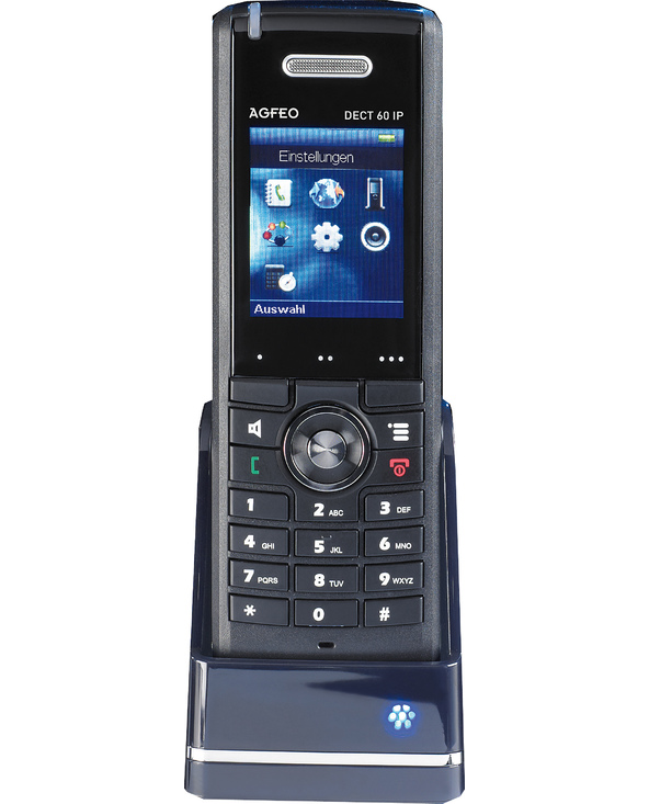 AGFEO DECT 60 IP Téléphone DECT Noir