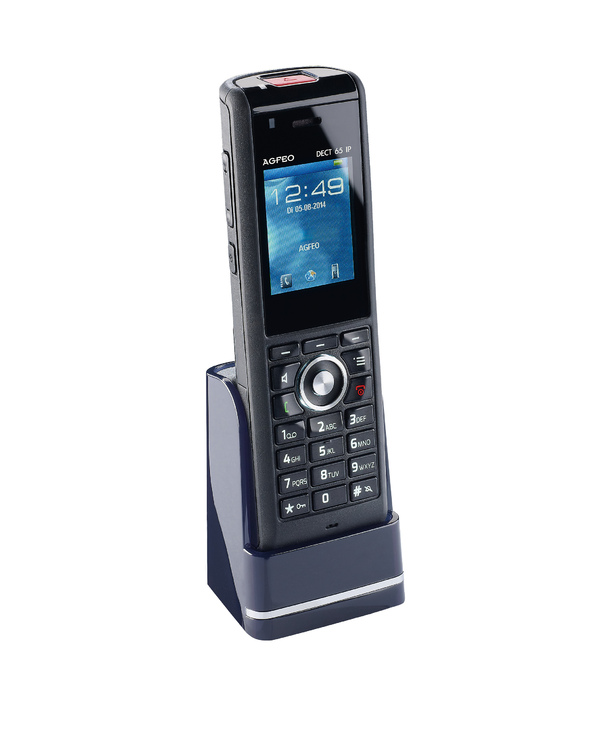 AGFEO DECT 65 IP Téléphone DECT Noir