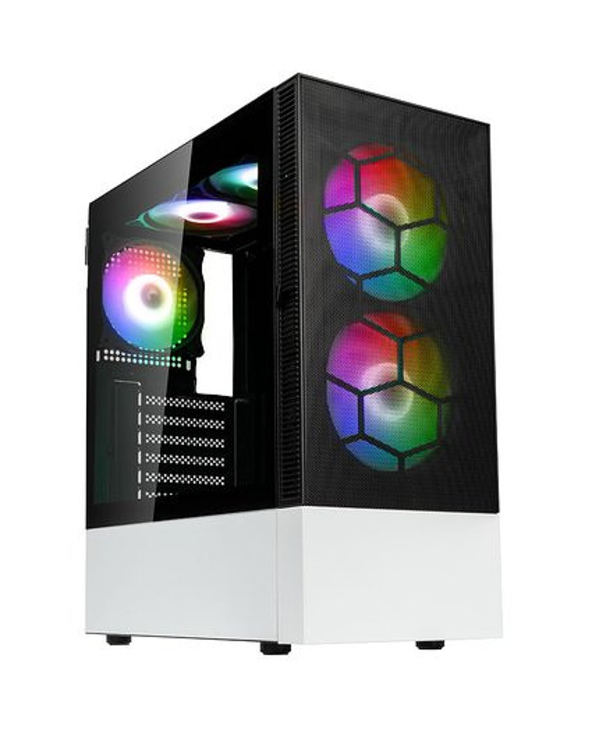 Kolink OBSERVATORY MX Midi Tower Noir, Blanc