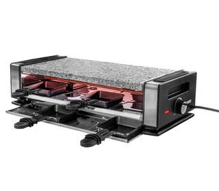 Unold 48760 raclette 8 personne(s) 1200 W Noir, Acier inoxydable