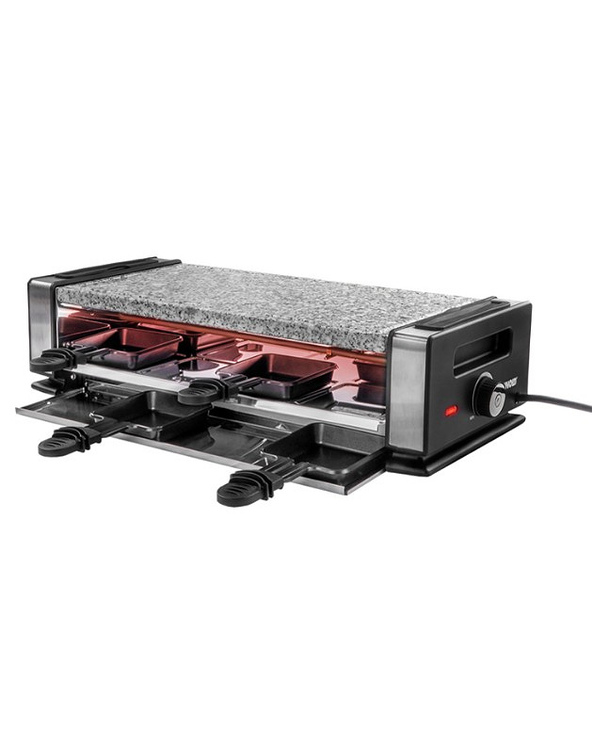 Unold 48760 raclette 8 personne(s) 1200 W Noir, Acier inoxydable