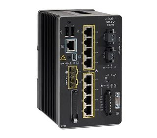 Cisco Catalyst IE-3200-8T2S-E commutateur réseau Géré L2/L3 Gigabit Ethernet (10/100/1000) Noir