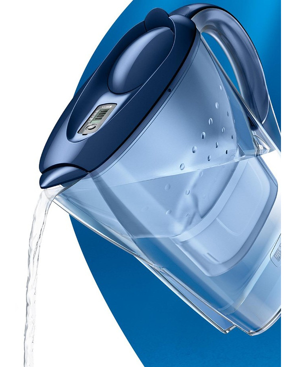 Brita Marella Filtre pompée à eau manuelle 2,4 L Bleu Brita Marella Filtre pompée à eau manuelle 2,4 L Bleu