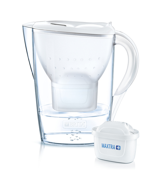 Brita Marella XL Filtre pompée à eau manuelle 3,5 L Blanc