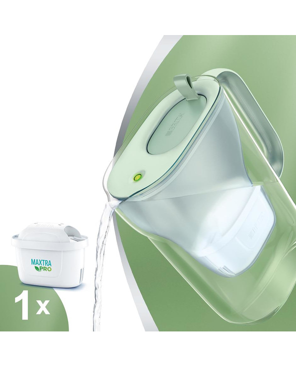 Brita 1052237 filtre à eau Filtre à eau pour carafe 2,4 L Vert, Transparent Brita 1052237 filtre à eau Filtre à eau pour carafe 2,4 L Vert, Transparent