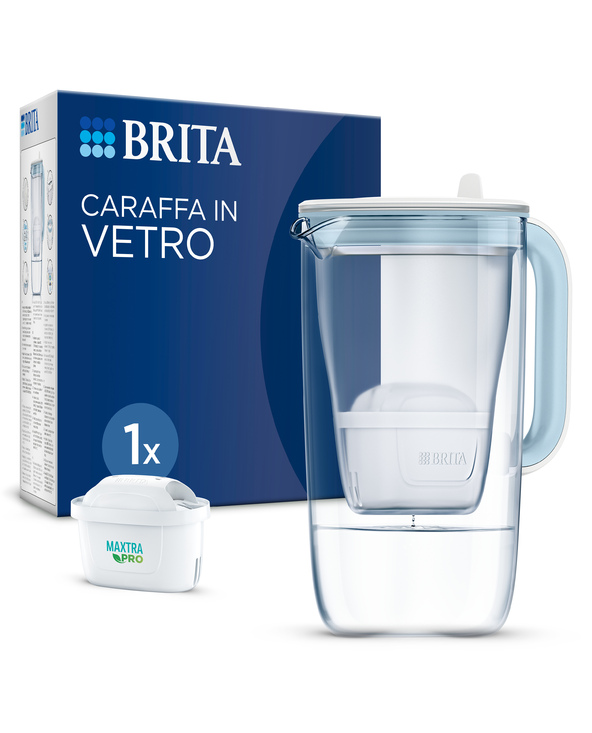 Brita 1046673 filtre à eau Filtre à eau pour carafe 2,5 L Bleu clair