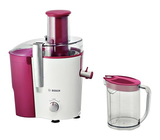 Bosch MES25C0 Centrifugeuse 700 W Cerise (fruit), Transparent, Blanc