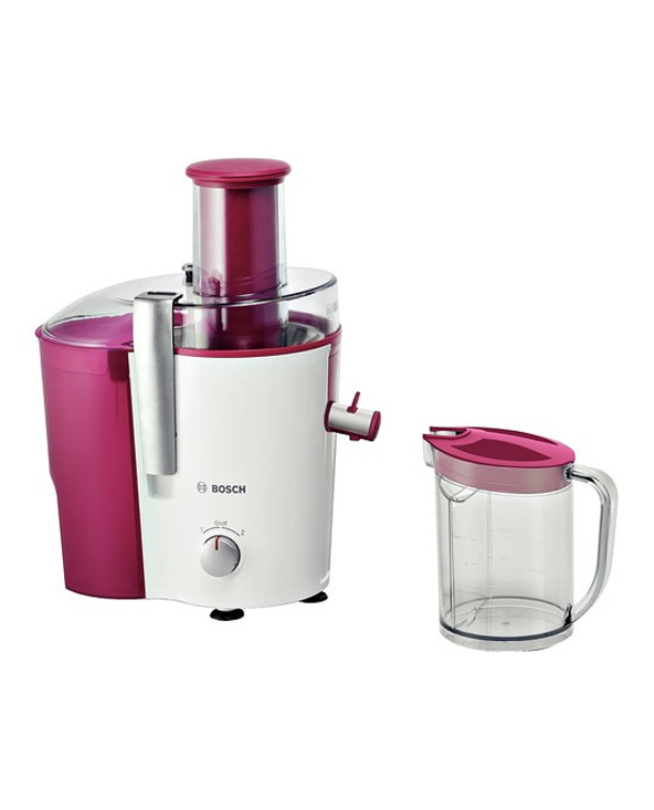 Bosch MES25C0 Centrifugeuse 700 W Cerise (fruit), Transparent, Blanc