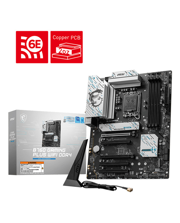MSI B760 GAMING PLUS WIFI DDR4 carte mère Intel B760 LGA 1700 ATX