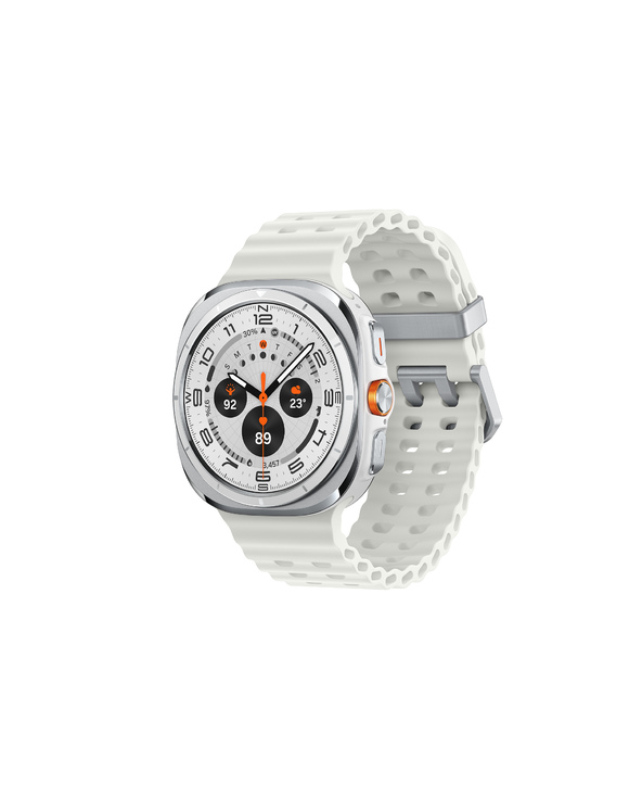 Samsung Galaxy Watch Ultra 3,81 cm (1.5") AMOLED 47 mm Numérique 480 x 480 pixels Écran tactile 4G Blanc Wifi GPS (satellite)