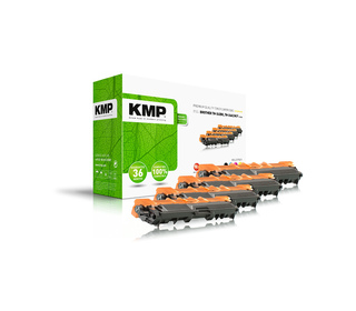 KMP MULTIPACK B-T58V Cartouche de toner 4 pièce(s) Compatible Noir, Cyan, Magenta, Jaune
