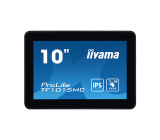 iiyama TF1015MC-B3 affichage de messages Écran plat interactif 25,6 cm (10.1") LED 500 cd/m² HD Noir Écran tactile