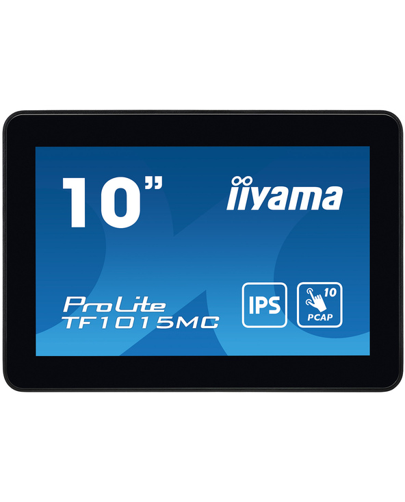 iiyama TF1015MC-B3 affichage de messages Écran plat interactif 25,6 cm (10.1") LED 500 cd/m² HD Noir Écran tactile