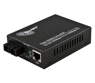 ALLNET 102459 convertisseur de support réseau 1000 Mbit/s Multimode Noir