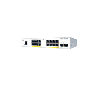 Cisco Catalyst C1000-16P-E-2G-L commutateur réseau Géré L2 Gigabit Ethernet (10/100/1000) Connexion Ethernet, supportant l'alime