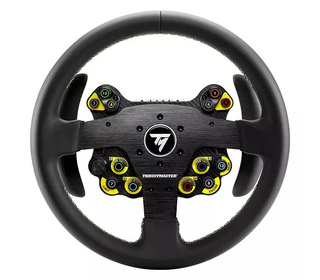 Thrustmaster Evo Racing 32R Leather Noir, Jaune Volant PC, PlayStation 4, PlayStation 5, Xbox, Xbox One