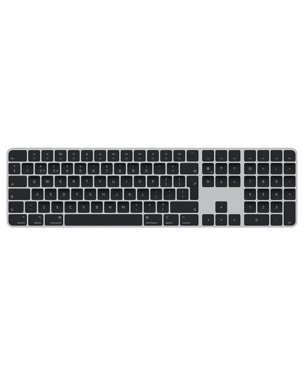 Apple Magic Keyboard clavier Universel USB + Bluetooth QWERTY Anglais britannique Noir, Argent