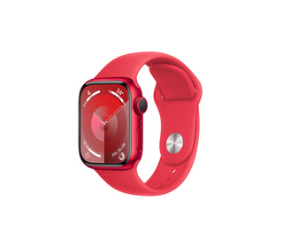 Apple Watch Series 9 41 mm Numérique 352 x 430 pixels Écran tactile Rouge Wifi GPS (satellite)
