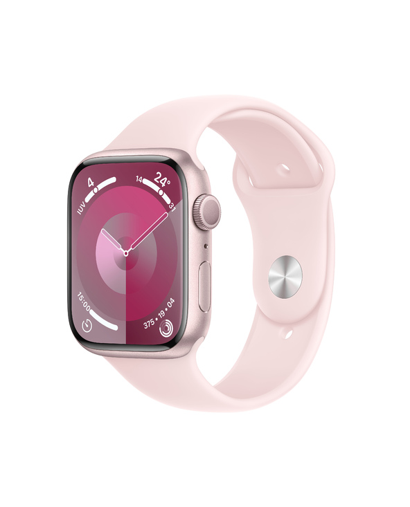 Apple Watch Series 9 45 mm Numérique 396 x 484 pixels Écran tactile Rose Wifi GPS (satellite)