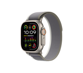 Apple Watch Ultra 2 OLED 49 mm Numérique 410 x 502 pixels Écran tactile 4G Titane GPS (satellite)