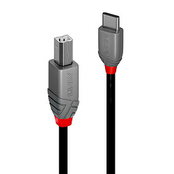 Lindy 36940 câble USB USB 2.0 0,5 m USB C USB B Noir