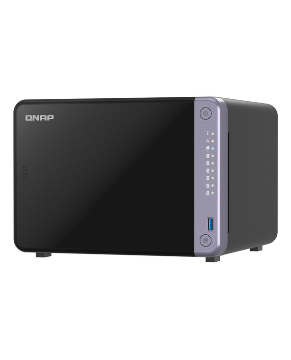 QNAP TS-632X-4G serveur de stockage NAS Tower Alpine Alpine AL-524 4 Go DDR4 QNAP QTS Noir