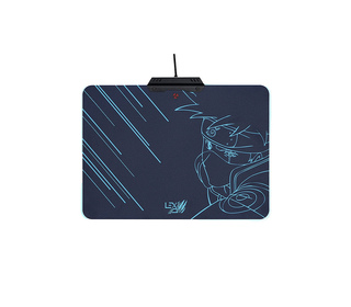 Lexip TSXLXMP0002 tapis de souris Tapis de souris de jeu Noir, Bleu