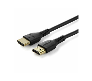 StarTech.com Câble HDMI 2.0 de 1,5m avec Ethernet Certifié Premium, Haute Débit UHD 4K 60Hz HDR Durable, Cordon HDMI Mâle vers M