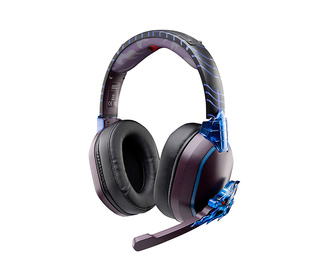 Lexip TSXLXHS0003 écouteur/casque Avec fil &sans fil Arceau Jouer Bluetooth Noir, Violet