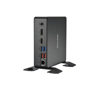 Shuttle XPC Nano PC NC40U5, Intel Core i5-1235U, 1x HDMI, 1x DP,1xUSB-C/DP, 6x USB3.2, 1x 2.5" bay, 2x M.2, 1x LAN, RAID, foncti