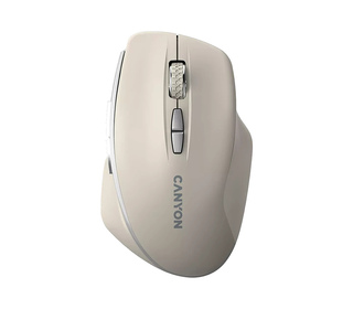 Canyon pel MW-21 BlueLED 7buttons Wireless Cosmic Latte souris Jouer Droitier RF sans fil Optique 1600 DPI