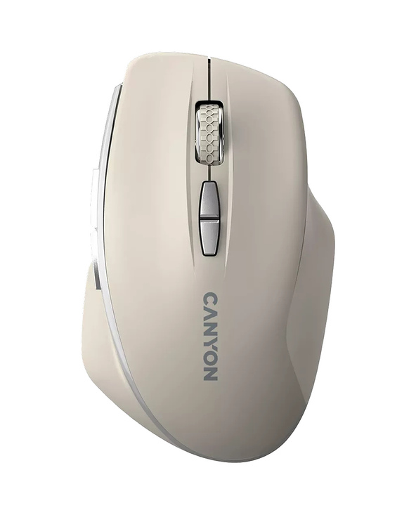 Canyon pel MW-21 BlueLED 7buttons Wireless Cosmic Latte souris Jouer Droitier RF sans fil Optique 1600 DPI
