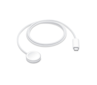 Apple MT0H3ZM/A chargeur d'appareils mobiles Smartwatch Blanc USB Recharge sans fil Charge rapide Intérieure