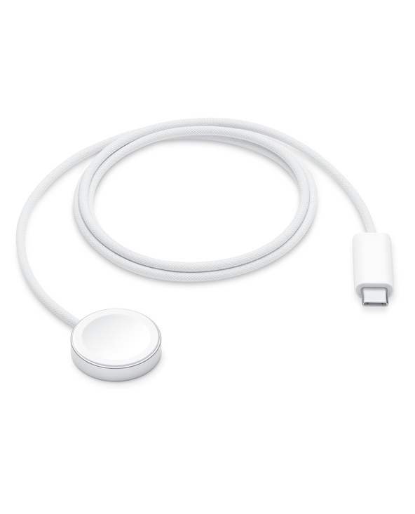 Apple MT0H3ZM/A chargeur d'appareils mobiles Smartwatch Blanc USB Recharge sans fil Charge rapide Intérieure