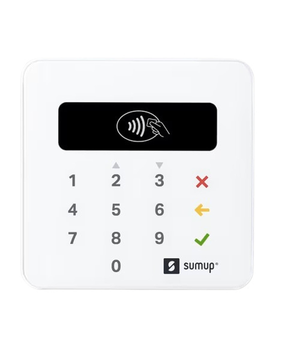 SumUp Air lecteur de cartes à puce Intérieur & extérieur Batterie Blanc
