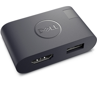 DELL DA20 USB Type-C HDMI + USB Noir