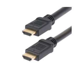 StarTech.com Câble HDMI 2.0 de 15 m, CMP, Classé Plenum, Câble HDMI Haut Débit, 4K 60Hz, HDR10/HDCP 2.2/ARC, Cordon HDMI Mural C