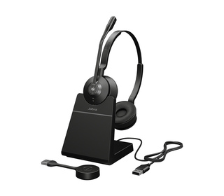 Jabra Engage 55 SE Casque Sans fil Arceau Bureau/Centre d'appels Noir