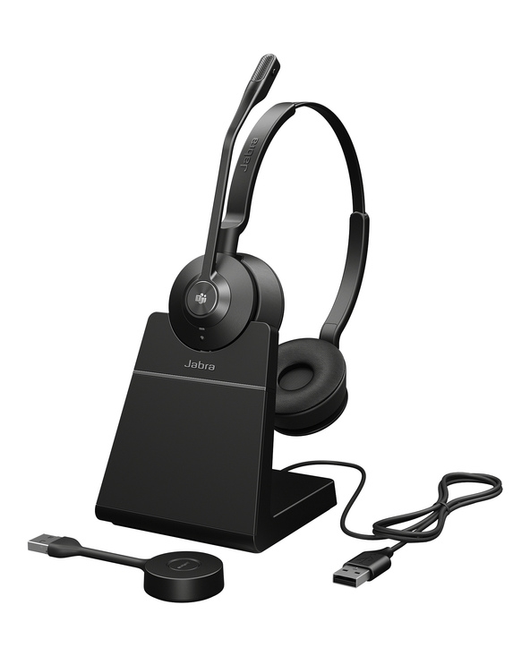 Jabra Engage 55 SE Casque Sans fil Arceau Bureau/Centre d'appels Noir