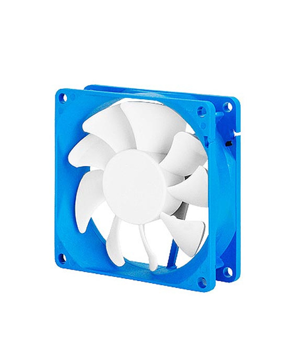 Silverstone FW81 Boitier PC Ventilateur 8 cm Bleu, Blanc