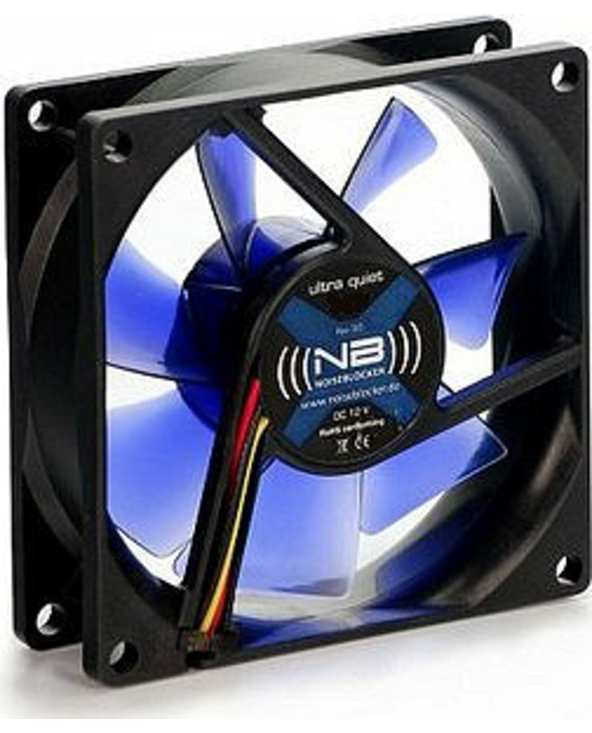 Noiseblocker BlackSilentFan XLP Boitier PC Ventilateur 12 cm Noir