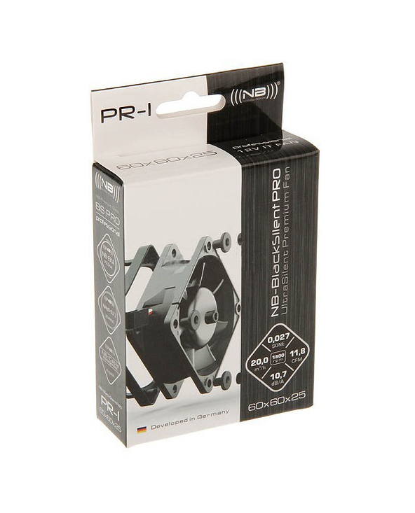 Noiseblocker BlackSilent Pro PR-1 Boitier PC Ventilateur 6 cm