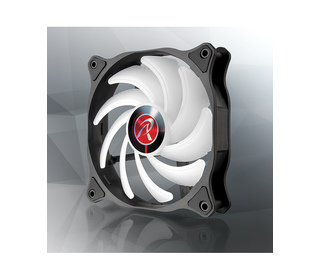 RAIJINTEK EOS 12 RBW ADD Carte-mère, Processeur Ventilateur 12 cm Noir, Blanc 2 pièce(s)