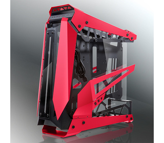 RAIJINTEK NYX PRO Full Tower Noir, Rouge